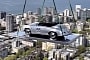 Man Wants To Have a Porsche 356 in His Living Room, Lifts Car to the 58th Floor by Crane