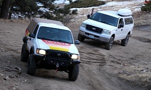 “Manatee” Ford F-150 and “Baby Yota” Toyota Tacoma Have a Classic Trail Face-Off