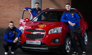 Manchester United-themed Chevrolet Trax Sold for Charity
