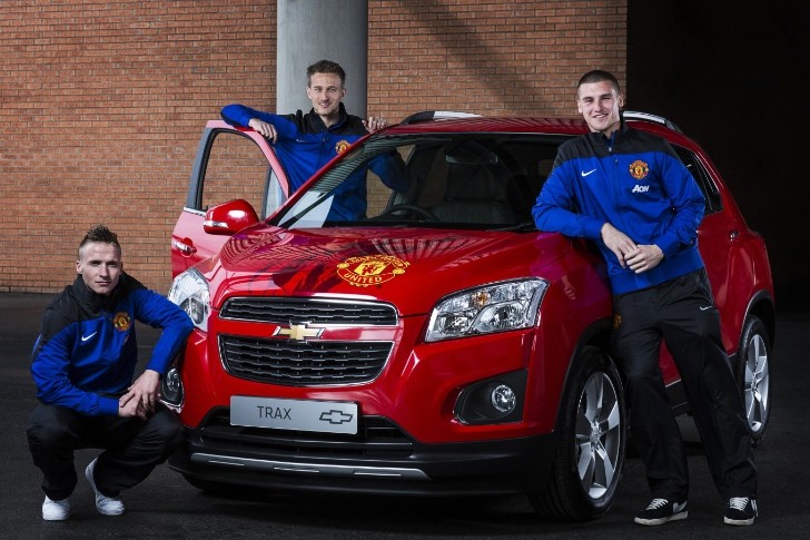 Manchester United-themed Chevrolet Trax