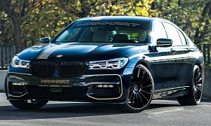 Manhart Makes the BMW 740d Thirstier, Gives It 399 HP to Play With