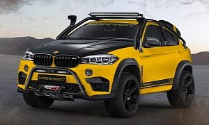 Manhart Proves the BMW X6M Can Make a Very Convincing 900 HP Off-Roader