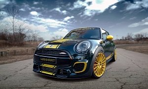 Manhart Tunes F56 MINI JCW to 300 HP and 470 Nm of Torque
