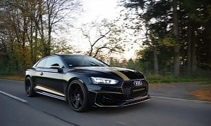 Manhart Tunes First Audi: RS 500 Coupe Has Power and Stripes
