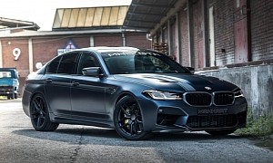 Manhart Unveils MH5 GTR One-Off: It’s a BMW M5 CS, But With 777 HP and a Tuned Suspension