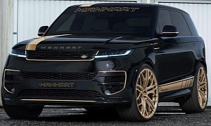 Manhart's Tuned Range Rover Sport Kind of Sends John Player Special Vibes, Doesn't It?