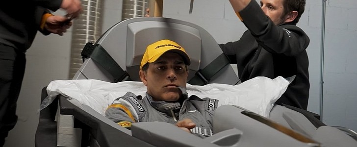 Manny Khoshbin customizes driving position His McLaren Solus GT