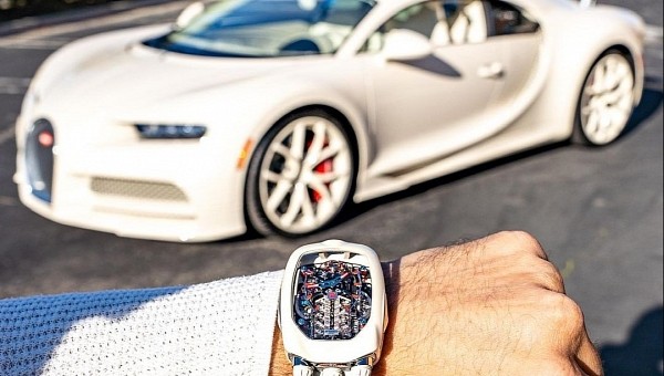 Bugatti Chiron Tourbillon Autoamtic Mens Watch With 16 Cylinder Engine,  Skeleton Dial, Iced Out Man Made Diamonds Inlay, Case, And Red Rubber Strap  Trustytime001Watches BU200.30 From No8_shoe_store, $443.01 | DHgate.Com