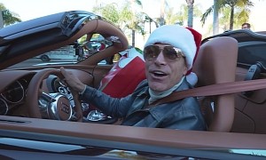 Manny Khoshbin Plays Santa in His Bugatti Rembrandt, Falls for a LaFerrari Aperta