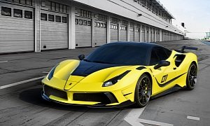Mansory 4XX Siracusa Is Your 790 HP, Carbon-Gifted Ferrari 488 GTB