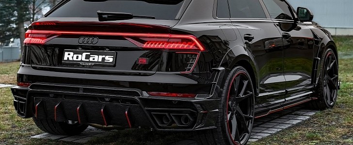 Mansory Audi RS Q8 Is Batman's Murdered Out quattro SUV