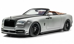 Mansory Brings Out the Beast Within the Rare Rolls-Royce Dawn Silver Bullet