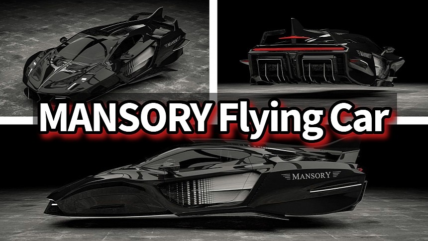 Mansory Flying Car - Rendering