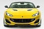 Mansory Ferrari Portofino Comes Loaded With Dark Carbon Fiber, Is 599 GTO Fast