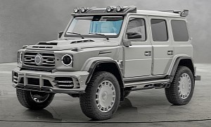Mansory Gronos 4x4² Is a Ten-Unit Limited Edition of the Extreme AMG G 63 4x4 Squared