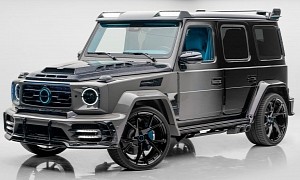 Mansory Gronos P850 Looks Like a Posh Military Vehicle With a Very Minty Interior
