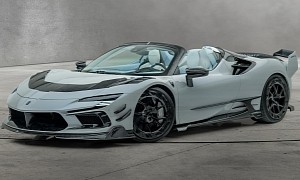 Mansory Helps the Ferrari SF90 Spider Practice Its Supercar Catcalling