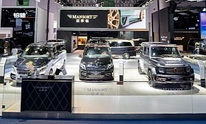 Mansory Is at the Wuhan Motor Show in China, Virus Takes the Day Off