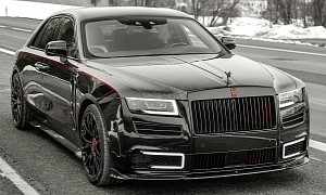 Mansory Rolls-Royce Ghost Goes Black and It Should Never Go Back
