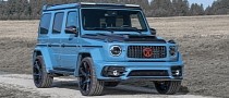 Mansory's China Blue Mercedes-AMG G 63 Looks Like It's Been Poked by a Smurf