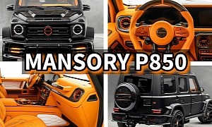 Mansory's P850 Is a Super-Fast G-Wagen Dressed in Flashy Duds