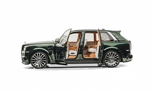 Mansory's Special Commission Rolls-Royce Cullinan Is British Racing Green “Tame”