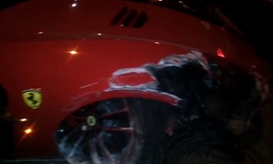 Mansory Stallone Ferrari 599 Crashed in Kiev