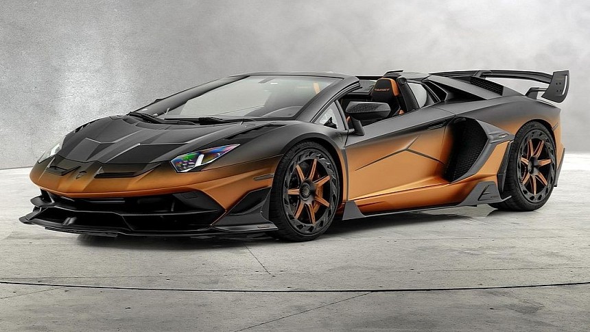 Mansory Tunes the Hell Out of a Lamborghini Aventador SVJ Roadster and ...