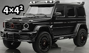 Mansory Turns the Mercedes-AMG G 63 4×4² Into Brutal-Looking Coach Door Edition