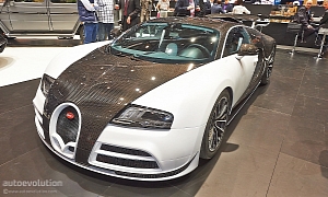 Mansory Vivere Bugatti Veyron Is a Special Carbon Creation <span>· Live Photos</span>