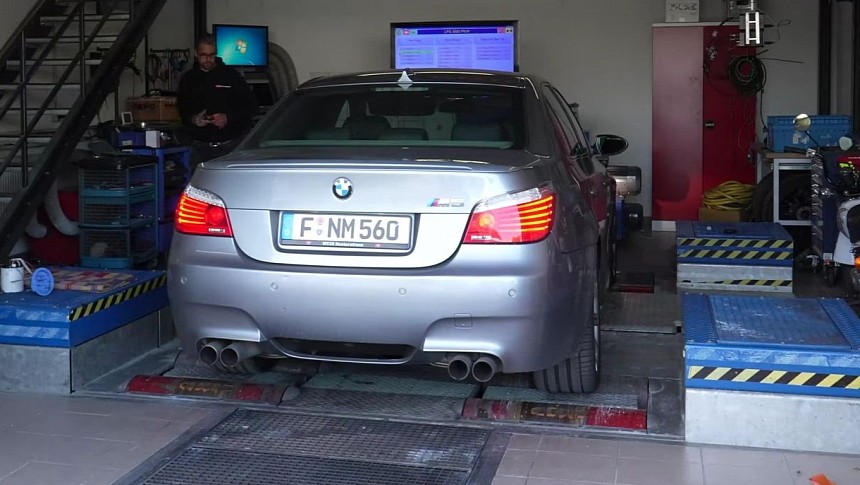 2005 BMW M5 E60 Proves It Can Still Throw a Punch, Chugs Gas Like an Animal  - autoevolution