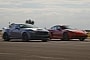 Manual Mustang Dark Horse Drags Auto Porsche Cayman GTS, Frustration Is Deep