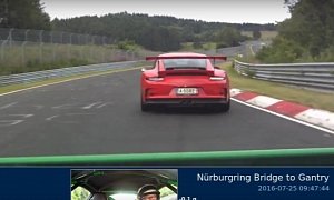Manual Porsche 911 GT3 RS Lapping Nurburgring in 7:22 Will Give You Stickgasms