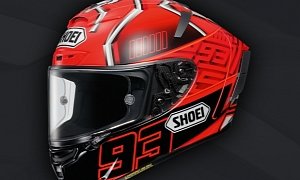Marc Marquez Sides with Shoei Helmets at Least Until 2018