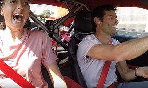 Maria Sharapova's Reaction Video Has Mark Webber Manhandling Porsche 911 GT2 RS