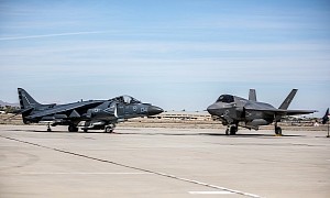 Marine Black Sheep Squadron Drops AV-8B Harriers, Picks Up F-35 Lightning IIs
