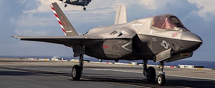F-35B ready to launch from HMS Queen Elizabeth on August 20