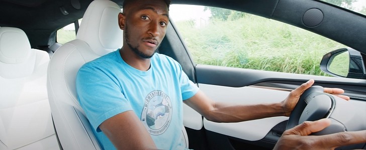 Marques Brownlee (MKBHD) on the Tesla Model S Plaid