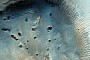 Mars Impact Crater Is Riddled With Molehills, We Don’t Know What Made Them