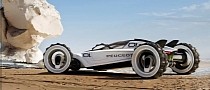 Mars Racer XRC Branded Peugeot - I Bet Matt Damon Wished He had One in Mars