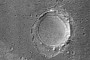 Martian Impact Crater Looks Like a Huge Gladiator Arena Shot From a Drone
