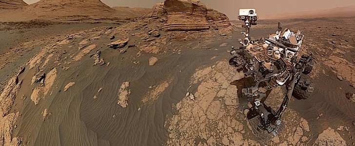 Curiosity takes another selfie on Mars