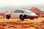Martian Spec Porsche 911 Rendered with Air Propulsion System Looks Wild