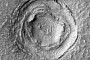Martian Squishy Impact Crater Looks Like a Rose Frozen in Rock, Holds Some Mysteries