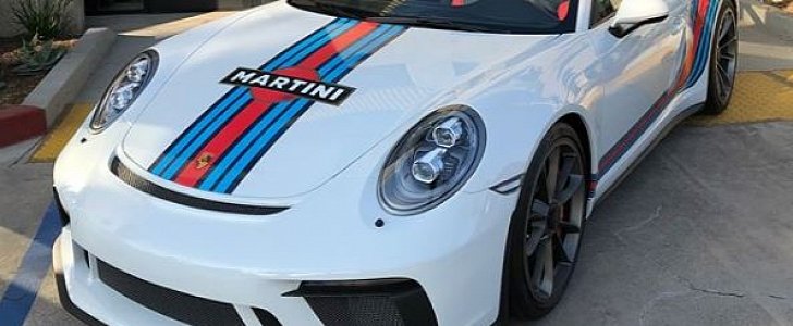 Martini Livery 2018 Porsche 911 GT3