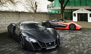 Marussia Debuts Production and Inaugurates Showroom