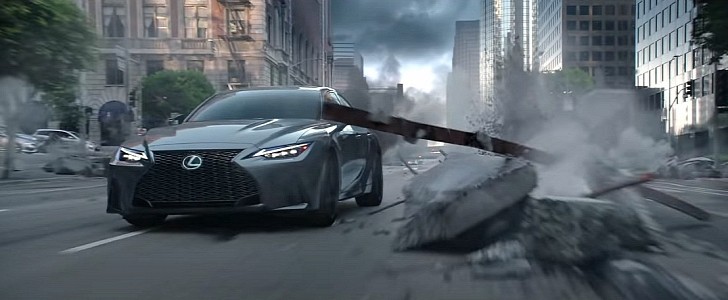 Lexus IS 500 F Sport Performance gets a piece of the action in the upcoming Marvel Studios' "Eternals"
