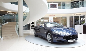 Maserati and Poltrona Frau Showcased at Design Centre, Chelsea Harbour