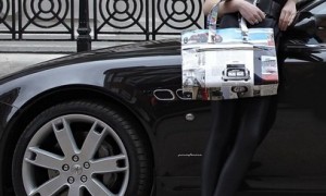 Maserati Brings Eco-Handbag Made of Ancient Car Brochures
