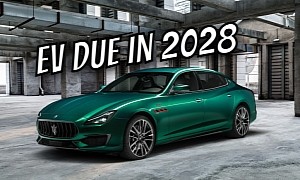 Maserati Confirms Three New Electric Vehicles, Quattroporte EV Launching 2028